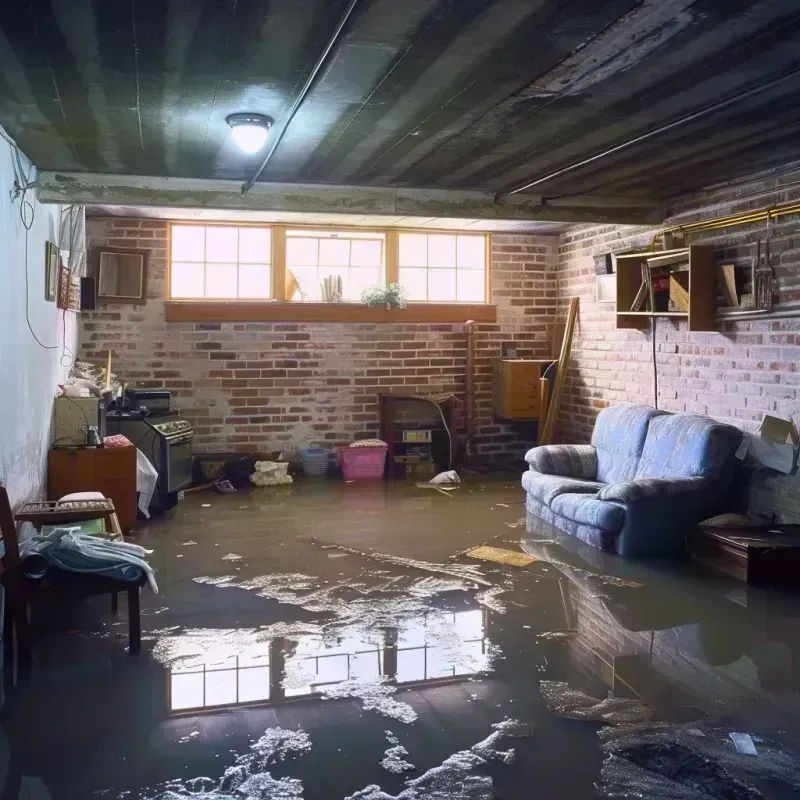 Flooded Basement Cleanup in Newtown, CT